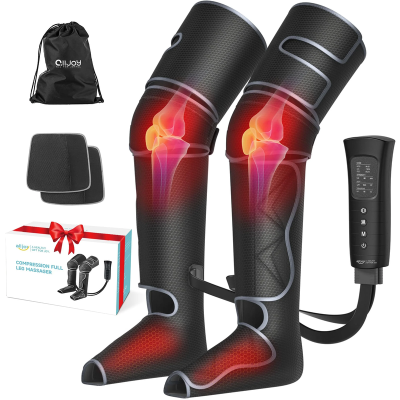 Leg Massager for Varicose Veins, Cramps, Heat & Modes, Gift for Men Women7