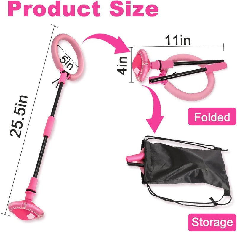 Colorful Skip Ball - Portable Swing Toy for Kids & Adults, Ages 5-104