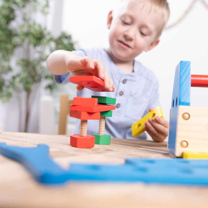 Take Along Tool Kit Wooden Construction Toy (24 Pcs)5