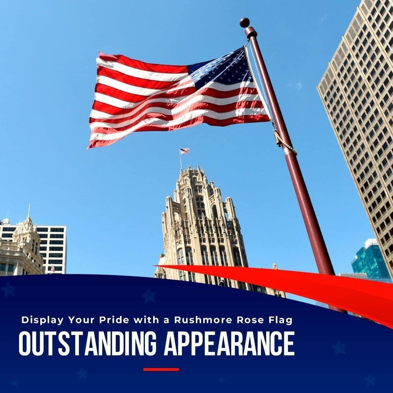 American Flag | American Flags for outside 3X5 |100% Made in USA Flag   Premium 4