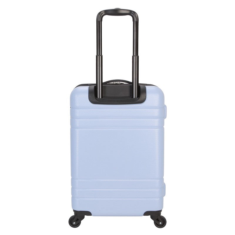 3Pc Hardside Luggage Set 360 Spinner Wheels Carry On Packing Cubes Blue Water10