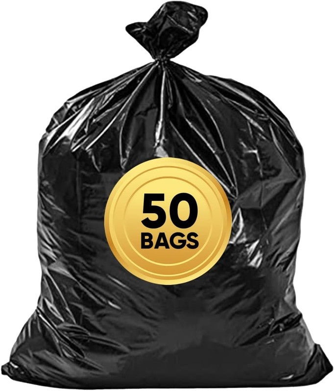 55-60 Gallon Heavy Duty Trash Bags 50 Count Black Lawn & Commercial Liners6