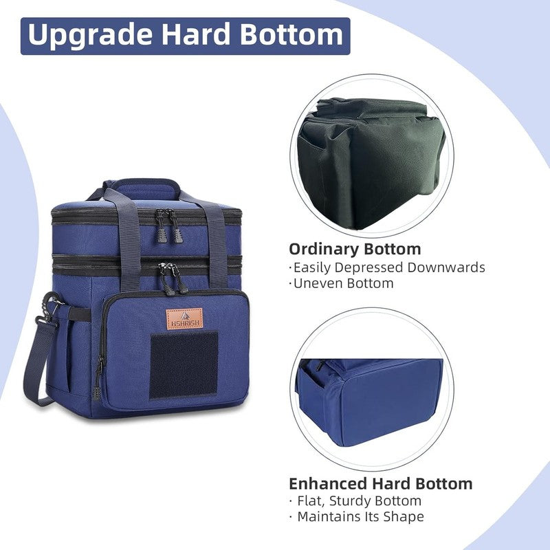 Expandable Insulated Lunch Bag 16L/24 Cans Blue Tactical Cooler4