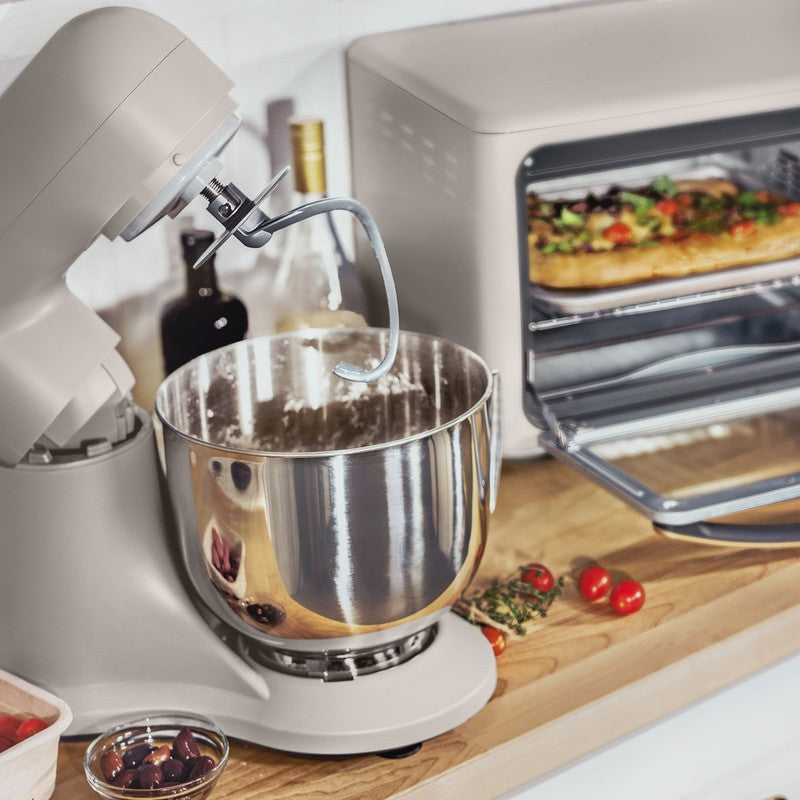 Beautiful 5.3 QT Stand Mixer w/ Flat Beater, Whisk, Dough Hook by Drew Barrymore5