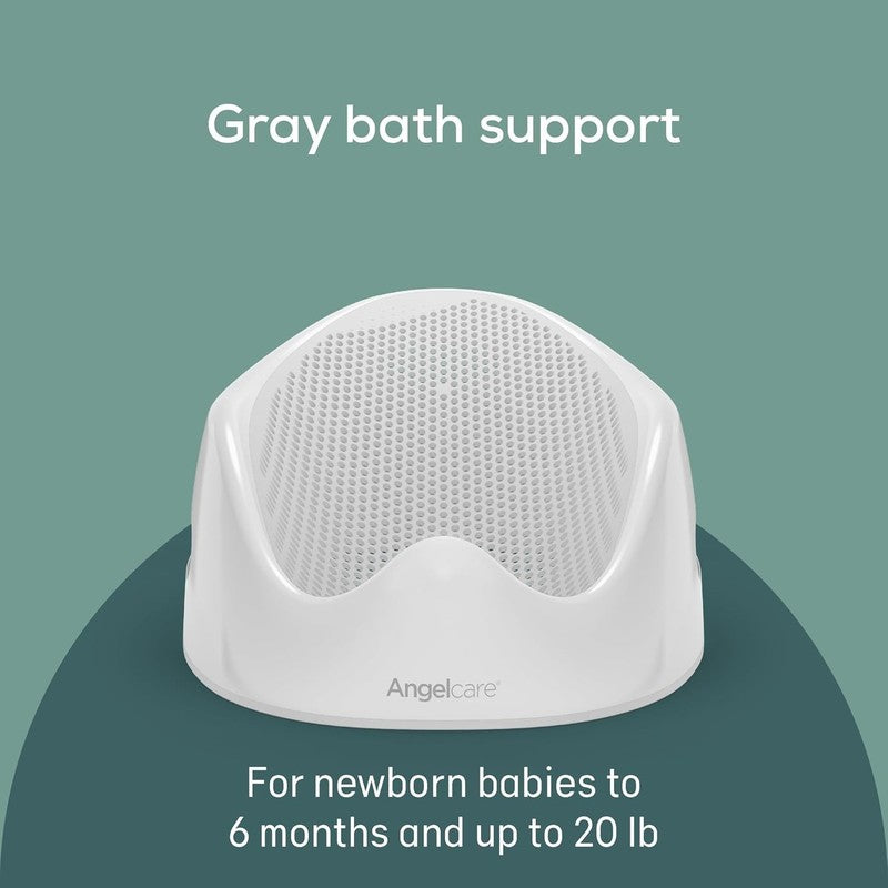 Baby Bath Support (Gray) | Ideal for Babies Less than 6 Months Old1