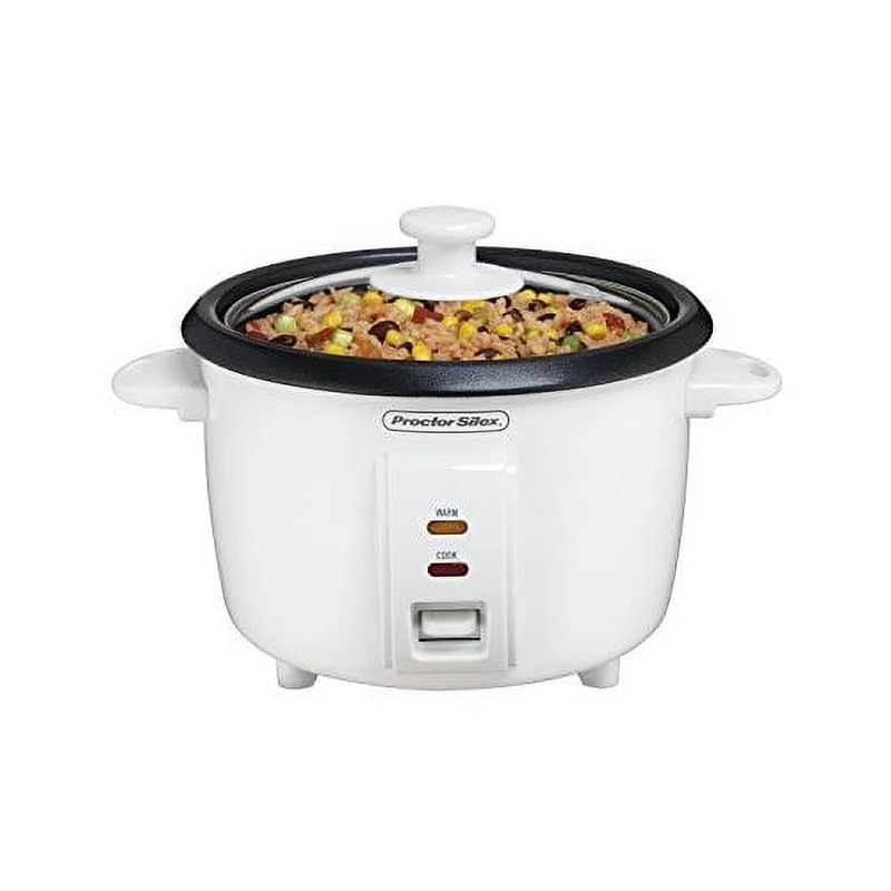 4 Cups Uncooked Resulting in 8 Cups Cooked Rice Cooker, White (37534Y)9