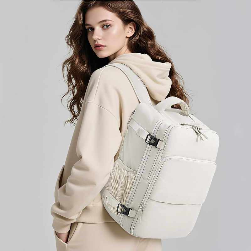 Travel Backpack Women Carry On Personal Item USB 16in Laptop Flight Bag1