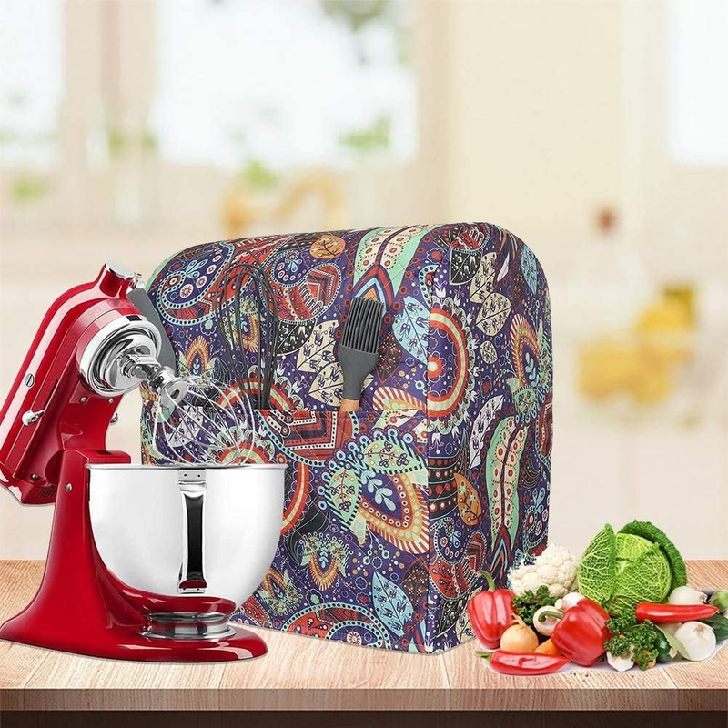 KitchenAid Stand Mixer Cover 5 8 Qt Dust Cover w/ Storage Pockets6