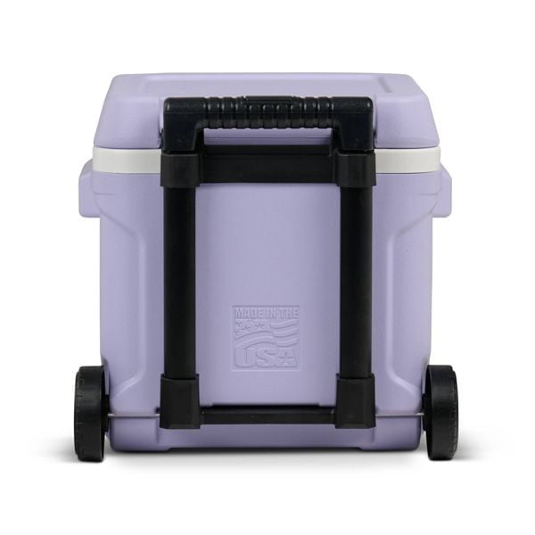 Profile 16Qt Rolling Cooler - Lilac: Polyethylene, Wheels & Retractable Handle5