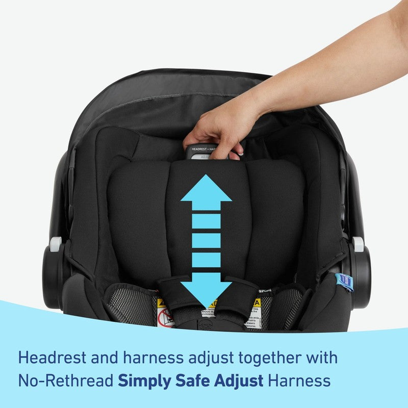 Snugride LX Infant Car Seat, Elko, Black1