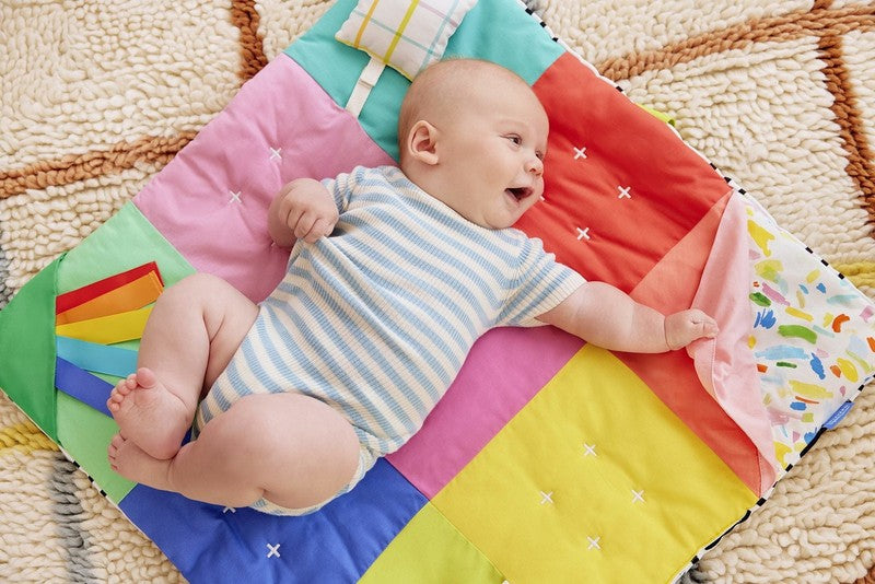 Anytime Activity Play Mat Lightweight Tummy Time Mat 0+ Months7