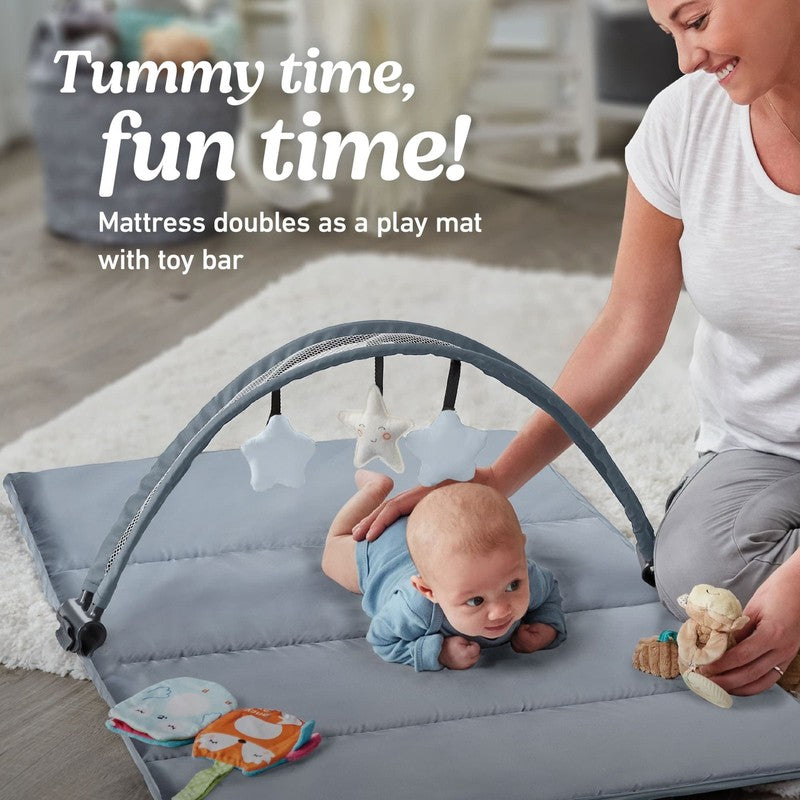 ack N Play Portable Playard Anywhere Dreamer Baby Playpen Blue2