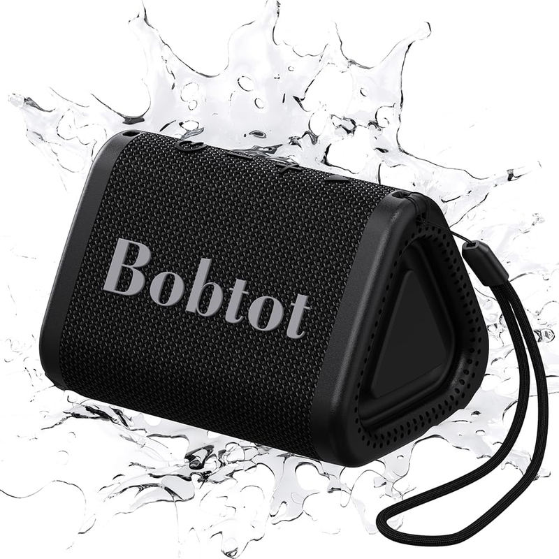 Portable Bluetooth Speaker, IPX7 Waterproof, 15H Playtime, TWS, Bass, Black8