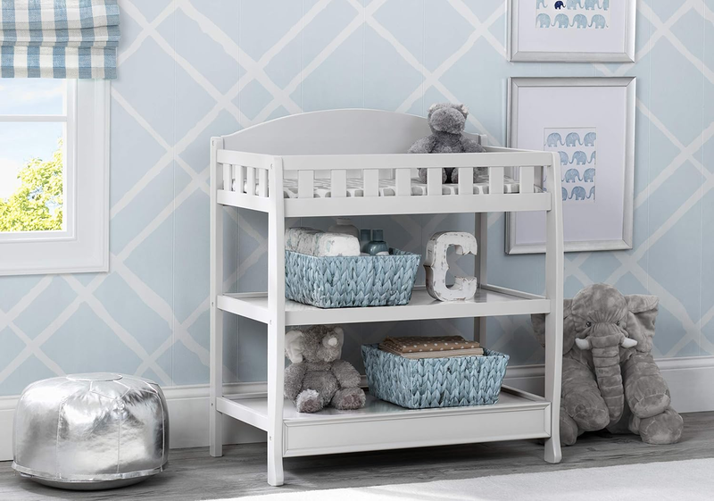 Infant Changing Table with Pad, White1