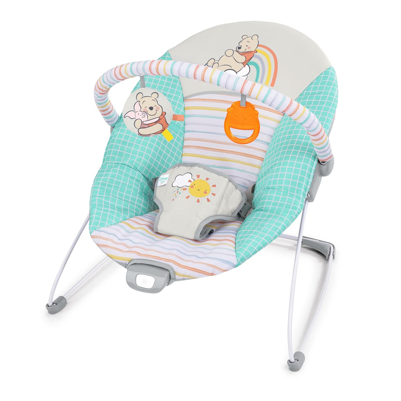 Baby Pooh Hunny Hues Bouncer with Soothing Vibrations, Unisex, Newborn+0