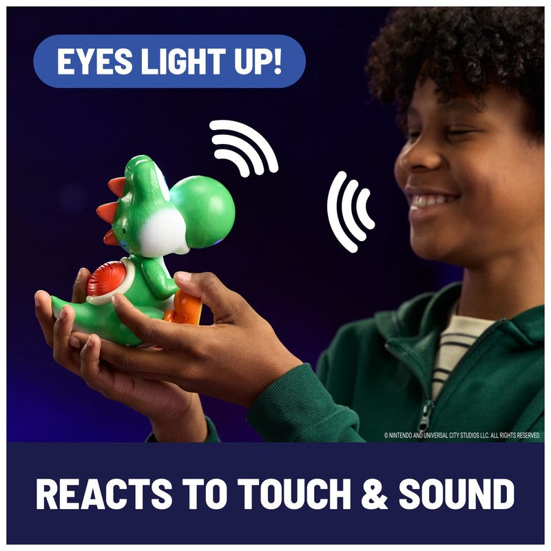 Hatchin' Yoshi Figure – Interactive Super Mario Galaxy Toy for Kids Ages 4+3