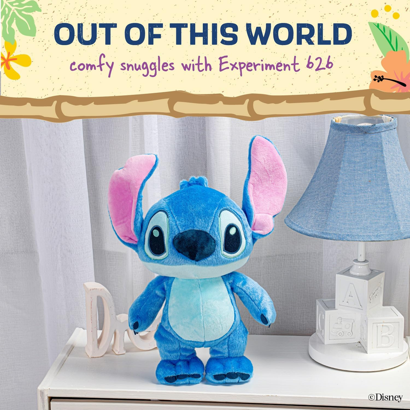Disney Baby Lilo & Stitch 15" Soft Plush Toy Huggable Stuffed Animal Blue3
