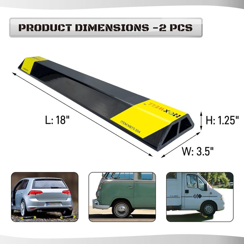 2 Pcs 18'' Heavy Duty Parking Aid for Garage, Parking Gadgets Protects Car and G1