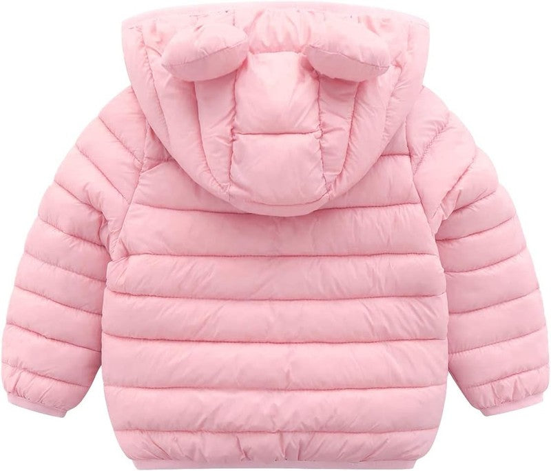 Baby Toddler Winter Coat Bear Hood Puffer Jacket 6M 3T Boys Girls Warm1
