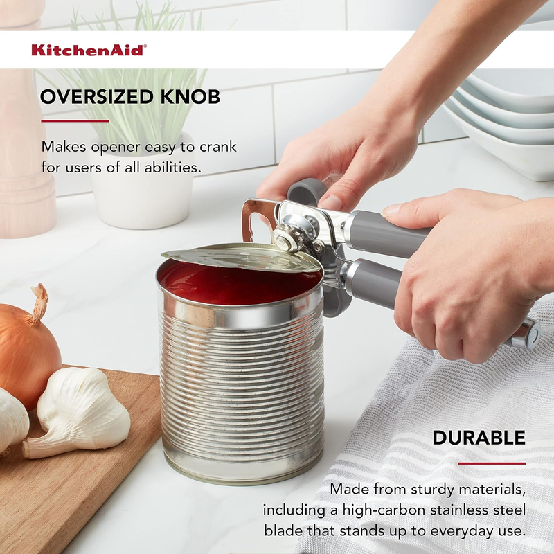 KitchenAid Classic Can Opener Bottle Opener Stainless Steel Gray3
