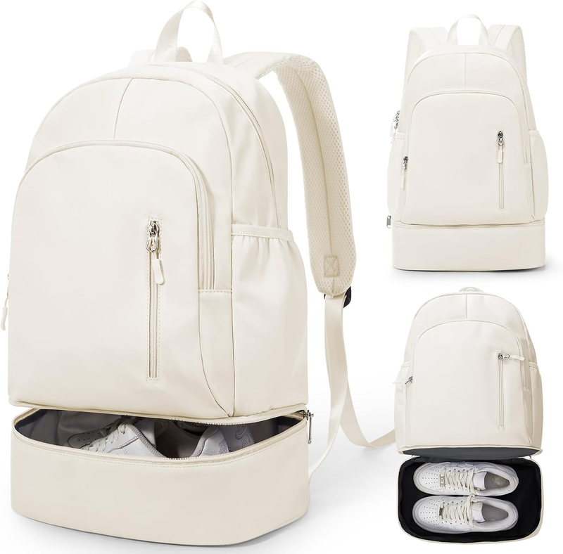 Gym Backpack for Women w/ Shoe Compartment Wet Pocket Travel Sports Bag9
