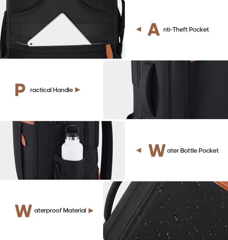 Travel Backpack for Men & Women Carry on Backpack Flight Approved 40L Waterproof1