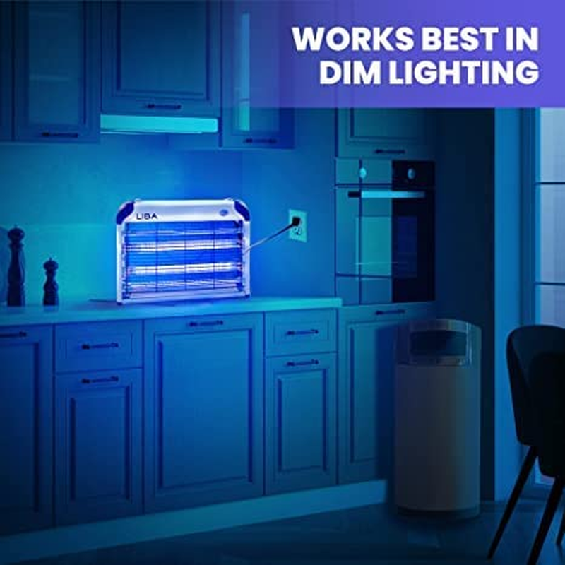 Electric Bug Zapper with 2 Extra Bulbs   Powerful Indoor Insect Killer1