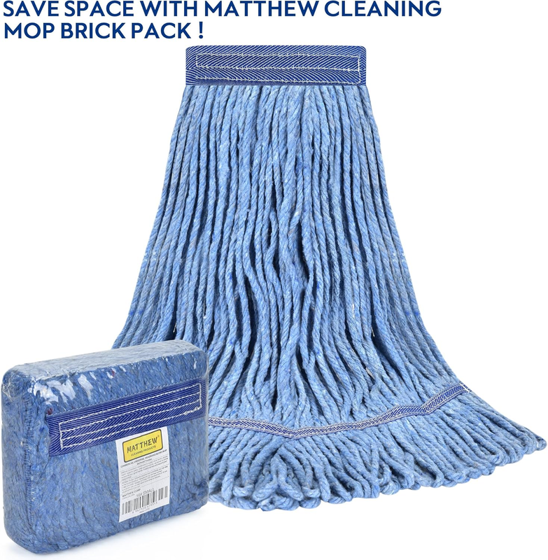 Matthew Cleaning Heavy Duty Mop Head Commercial Replacement for General and Floo5