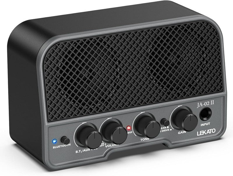 Portable 5W Mini Guitar Amp Rechargeable Electric Practice Amplifier Black7