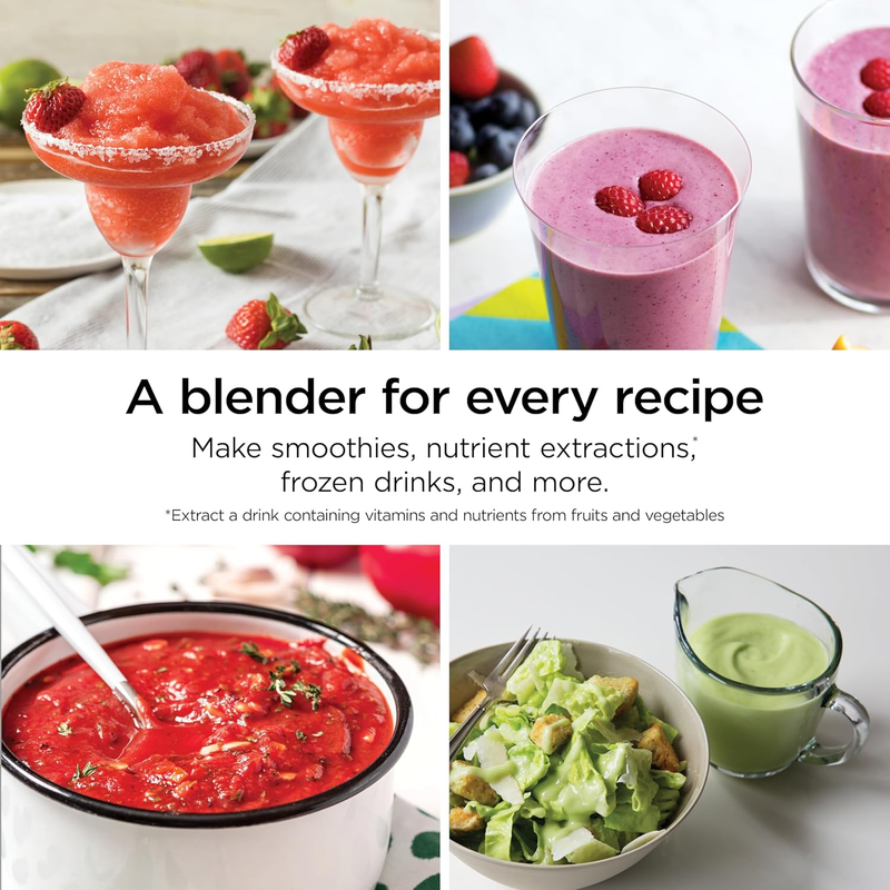 Ninja BL660 Blender 1100W Smoothie Food Processor 72oz Pitcher Set Gray4