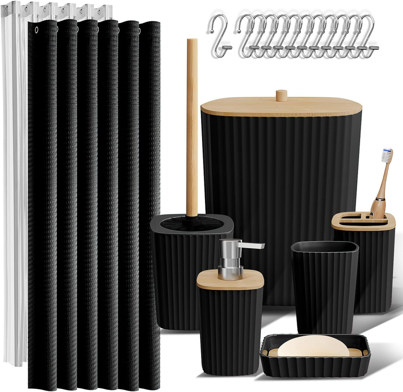 Bathroom Accessories Set   Bathroom Set, Bathroom Accessory Set, Shower Curtain 10