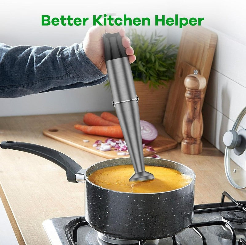 Immersion Blender Handheld Corded Hand Blenders Set 1100W, Trigger Variable Spee5