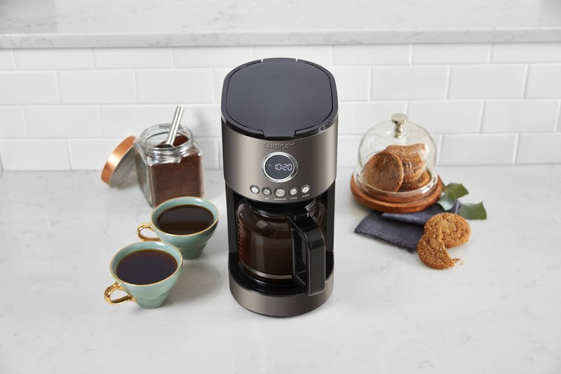 Stainless Steel 12-Cup Coffee Machine, Black4