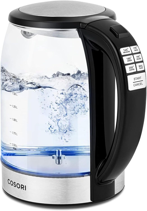 Electric Kettle Temperature Control with 6 Presets, 60Min Keep Warm 1.7L Electri10