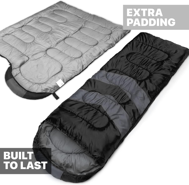 Sleeping Bag Cold Weather Adult Kids Warm Camping Gear Portable Hiking Sleep Bag2