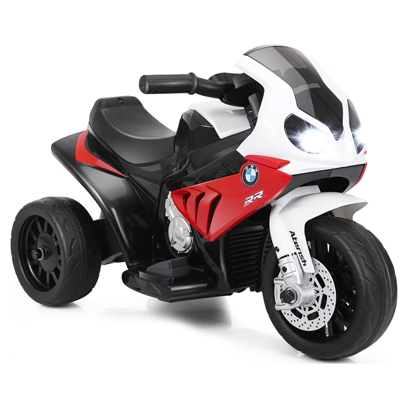 6V Licensed Kids Electric 3-Wheel Motorcycle Ride-On Red with Music & Light9