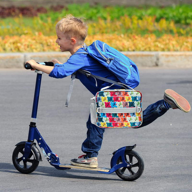 Lunch Bag for Kids – Insulated Lunch Box for Girls and Boys, Cute Reusable Coole3