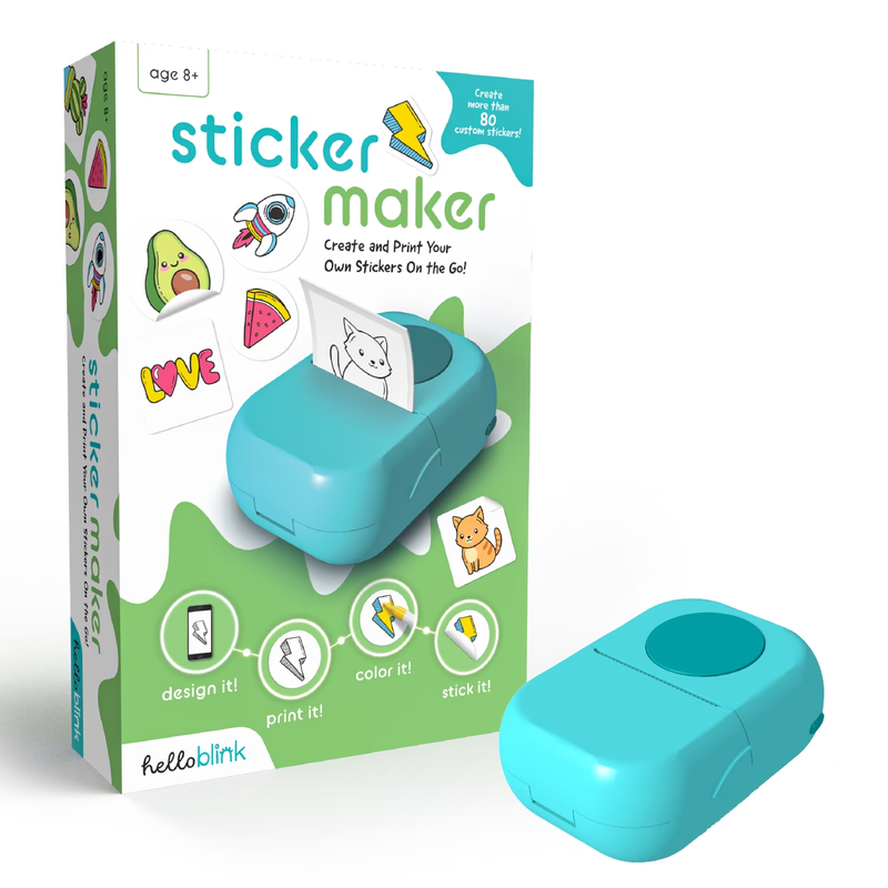 Hello Blink Sticker Maker – Create Your Own Stickers – Minimum Recommended Age I0