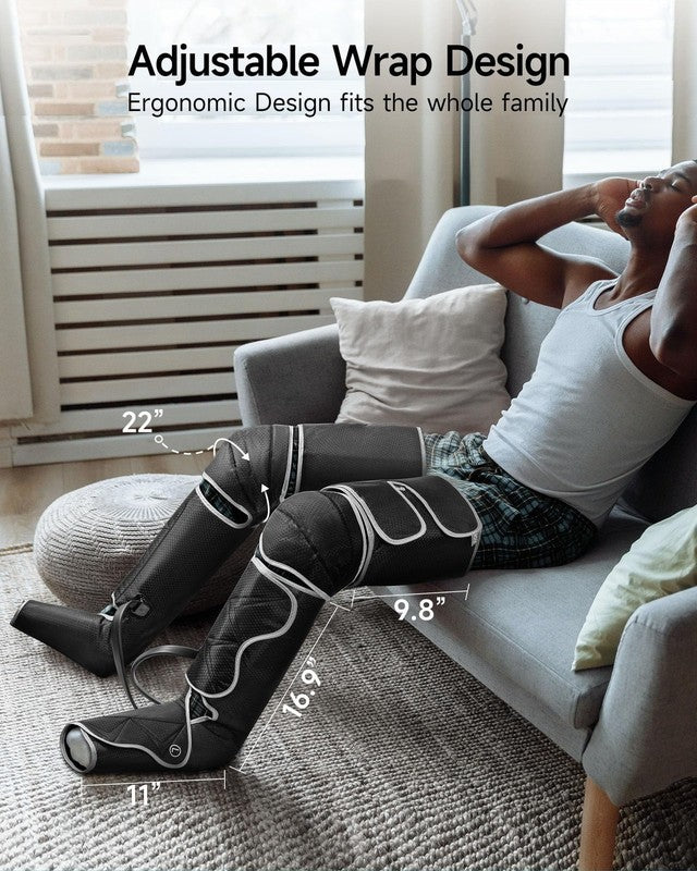 Leg Massager for Varicose Veins, Cramps, Heat & Modes, Gift for Men Women1