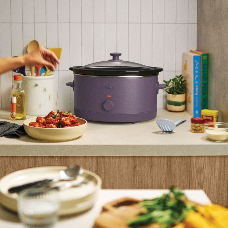 6Qt Slow Cooker, Plum9