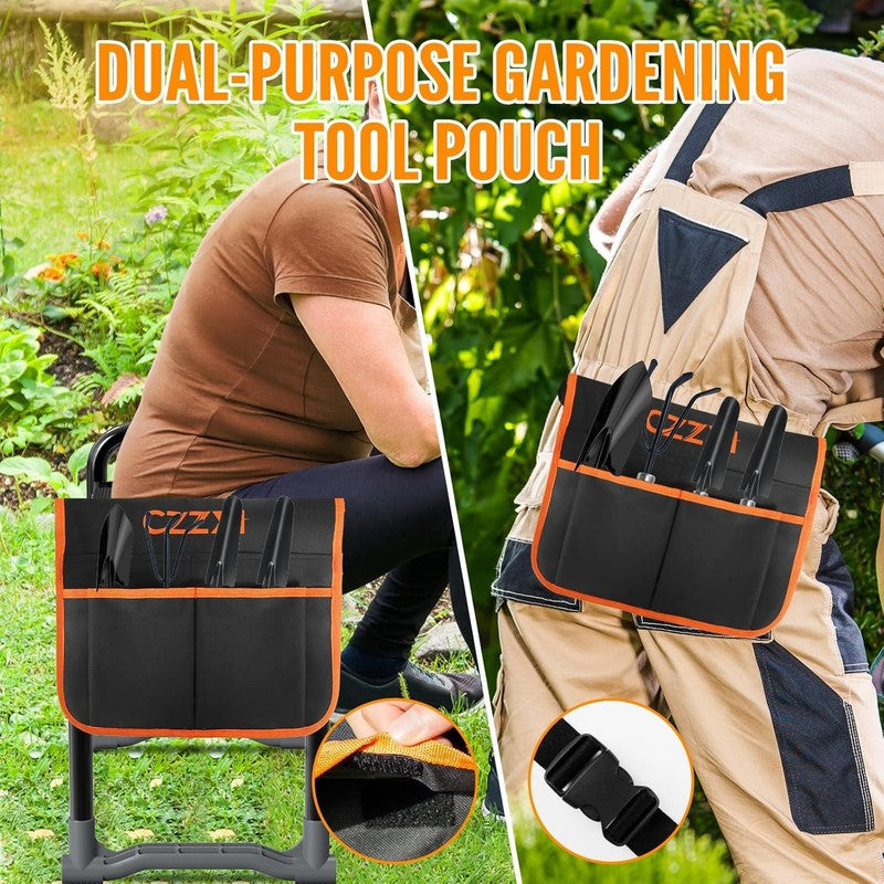 Garden Kneeler and Seat, Wider and Thicker Kneeling Pad Heavy Duty Gardening Sto5