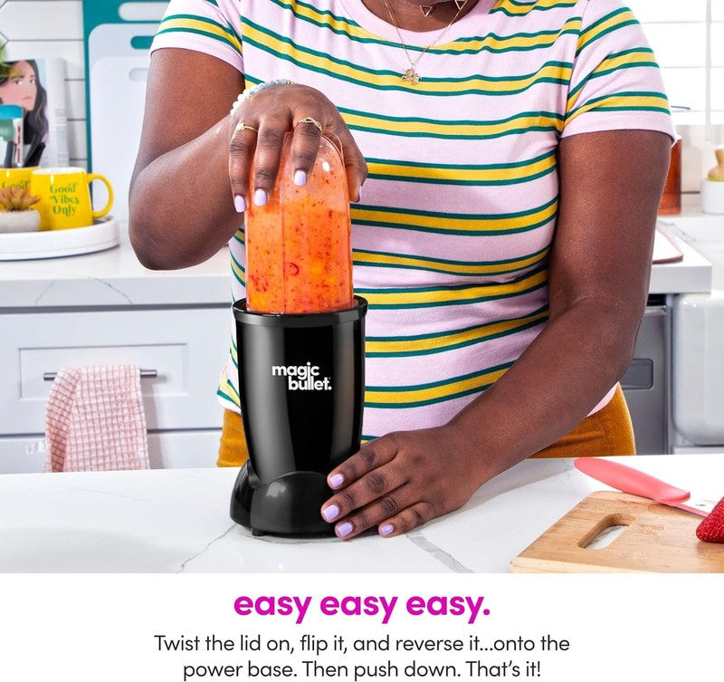 Small Blender 11 Piece Set – Compact Kitchen Blender, Black6