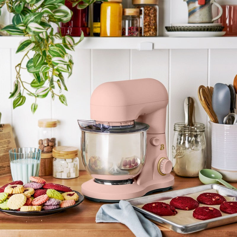 3.5 Qt Stand Mixer Lightweight Tilt Head Powerful Rose10