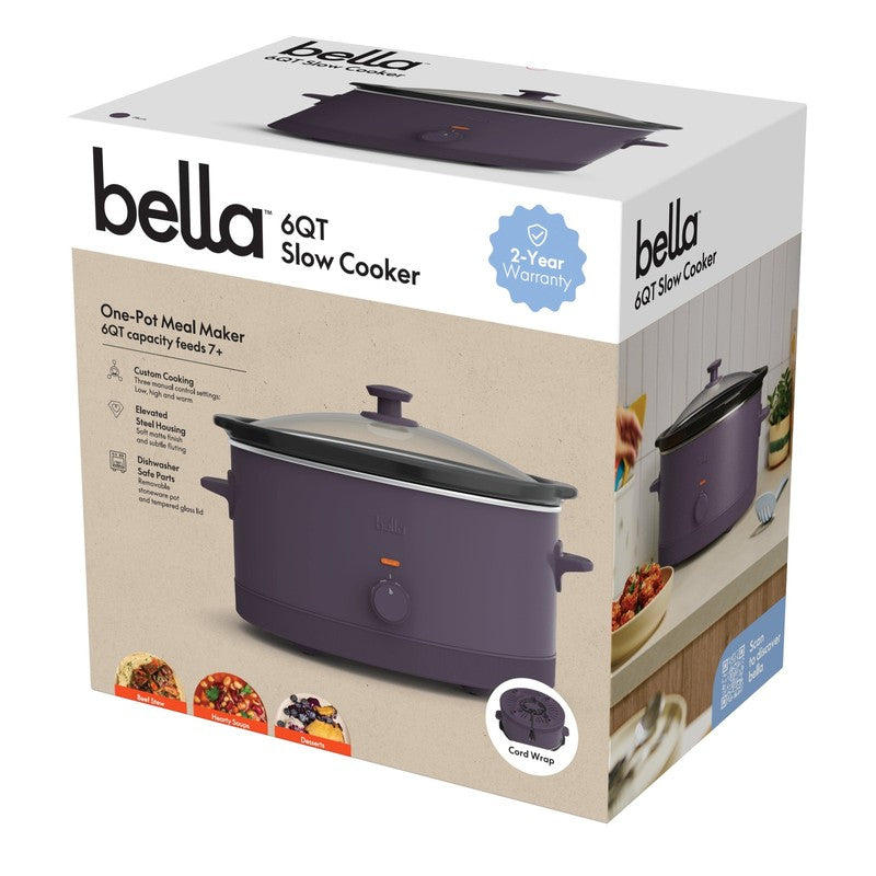 6Qt Slow Cooker, Plum10