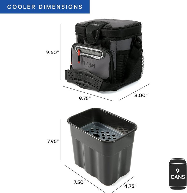 Deep Freeze Zipperless Hardbody Cooler with Insulation & Smartshelf5