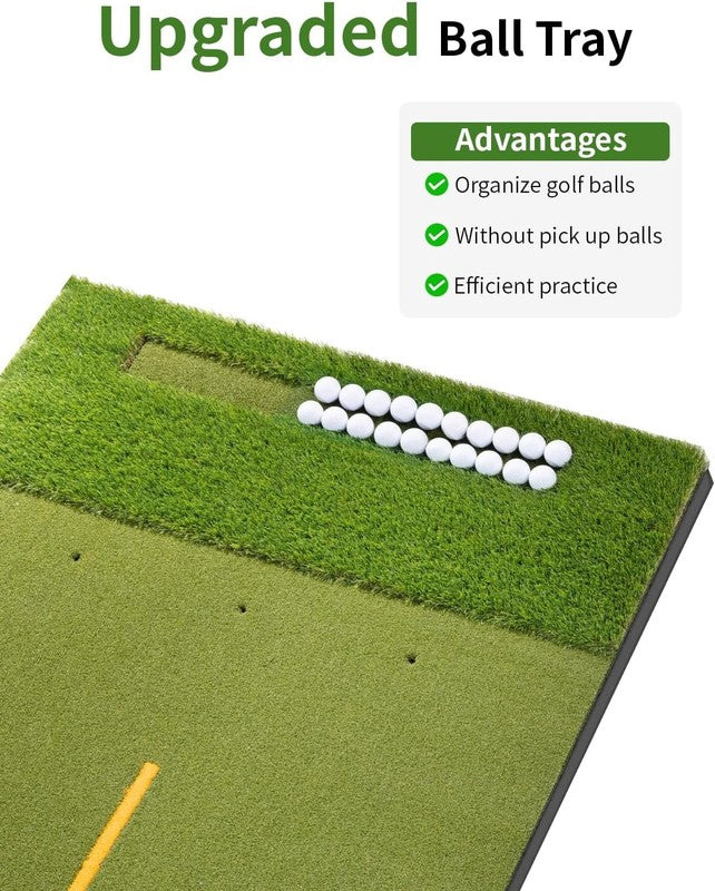 Golf Mat, 5.2X4Ft Putting Green Practice Hitting Mat for Indoor Outdoor, Artific2