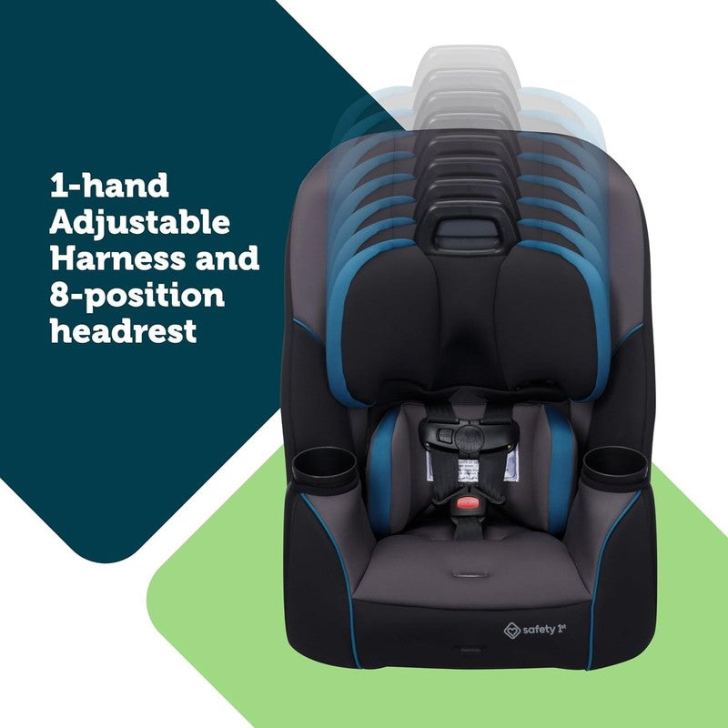 Crosstown Slim All In One Convertible Car Seat, Deep Sea3
