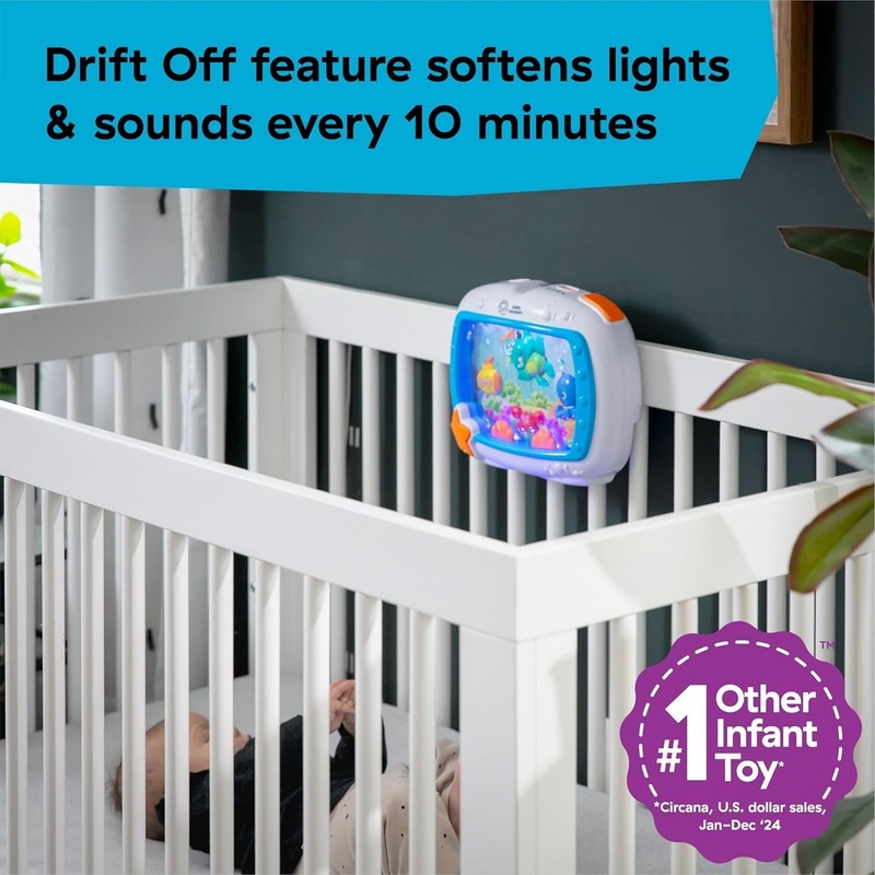 Sea Dreams Soother Musical Crib Toy and Sound Machine, Newborn and Up4