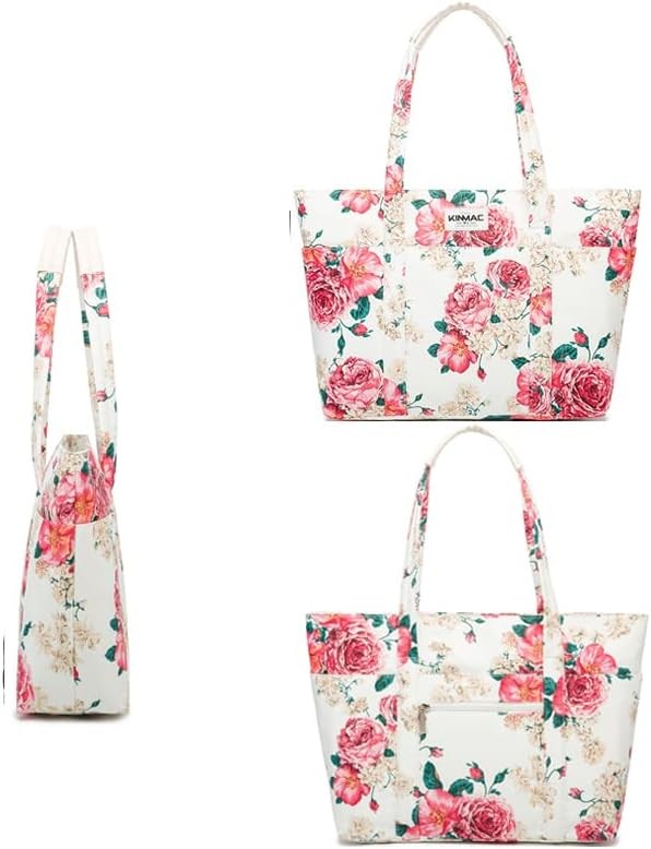 Women Laptop Tote Bag 15.6" Work Handbag Top Handle Office Travel4