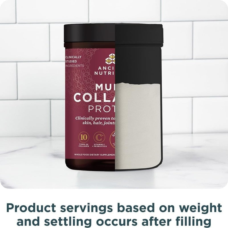 Collagen Peptides Powder with Vitamin C & Probiotics, Unflavored, 40 Servings8